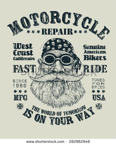 Retro Motorcycle Design