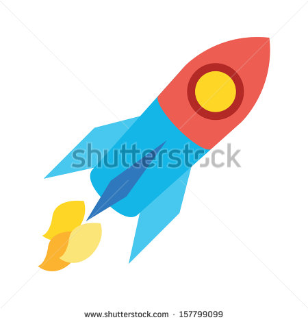 Rocket Icon Vector