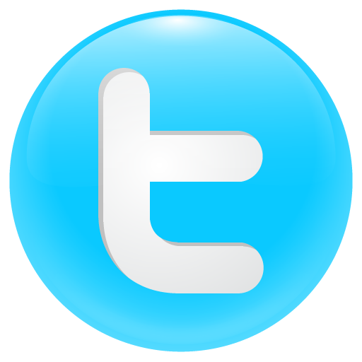 Round Twitter Icon Button Round Twitter Icon Button