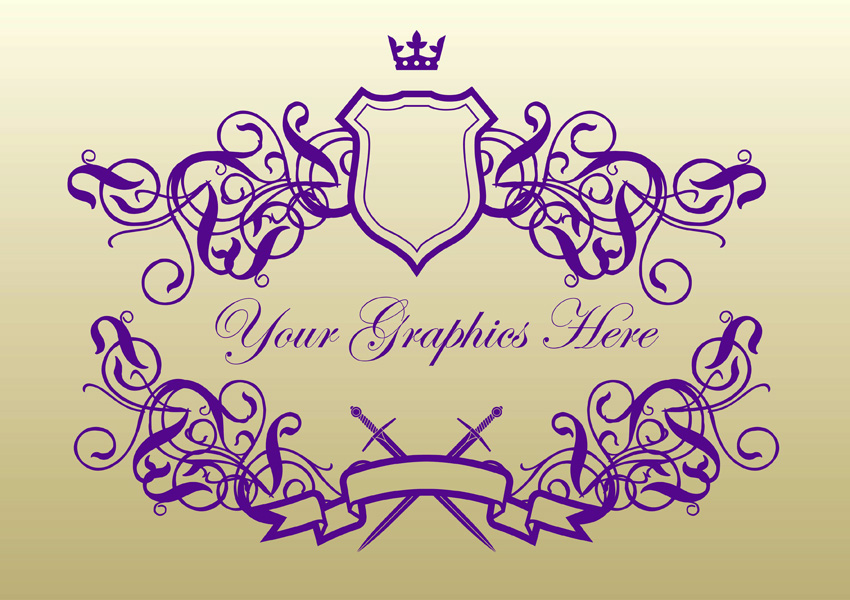 Royal Banner Clip Art