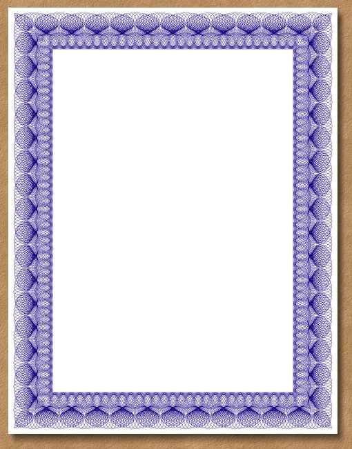 Sample Certificate Borders Sample Certificate Borders