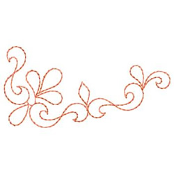 Scroll Border Embroidery Design