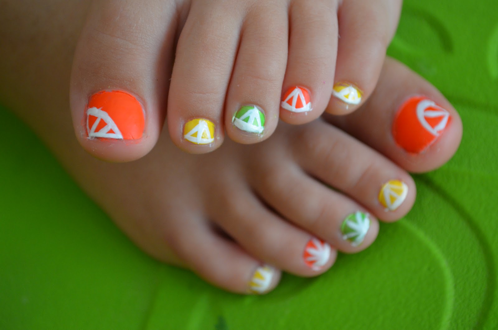 Simple Toe Nail Design Ideas