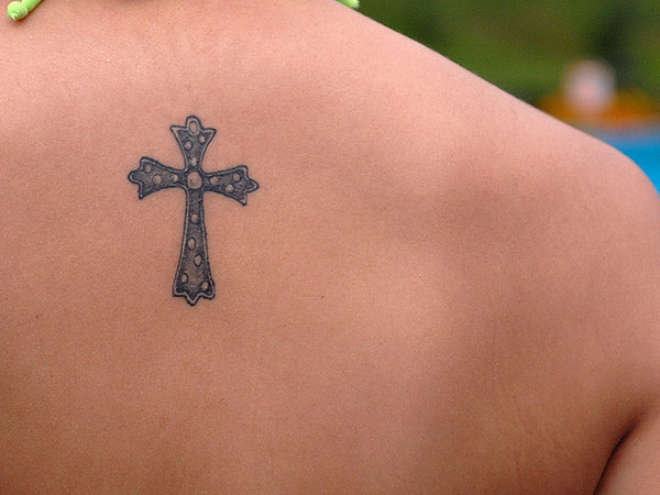 Small Cross Tattoos For Women