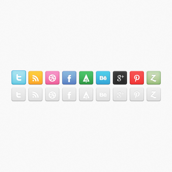 Social Media Icon Set