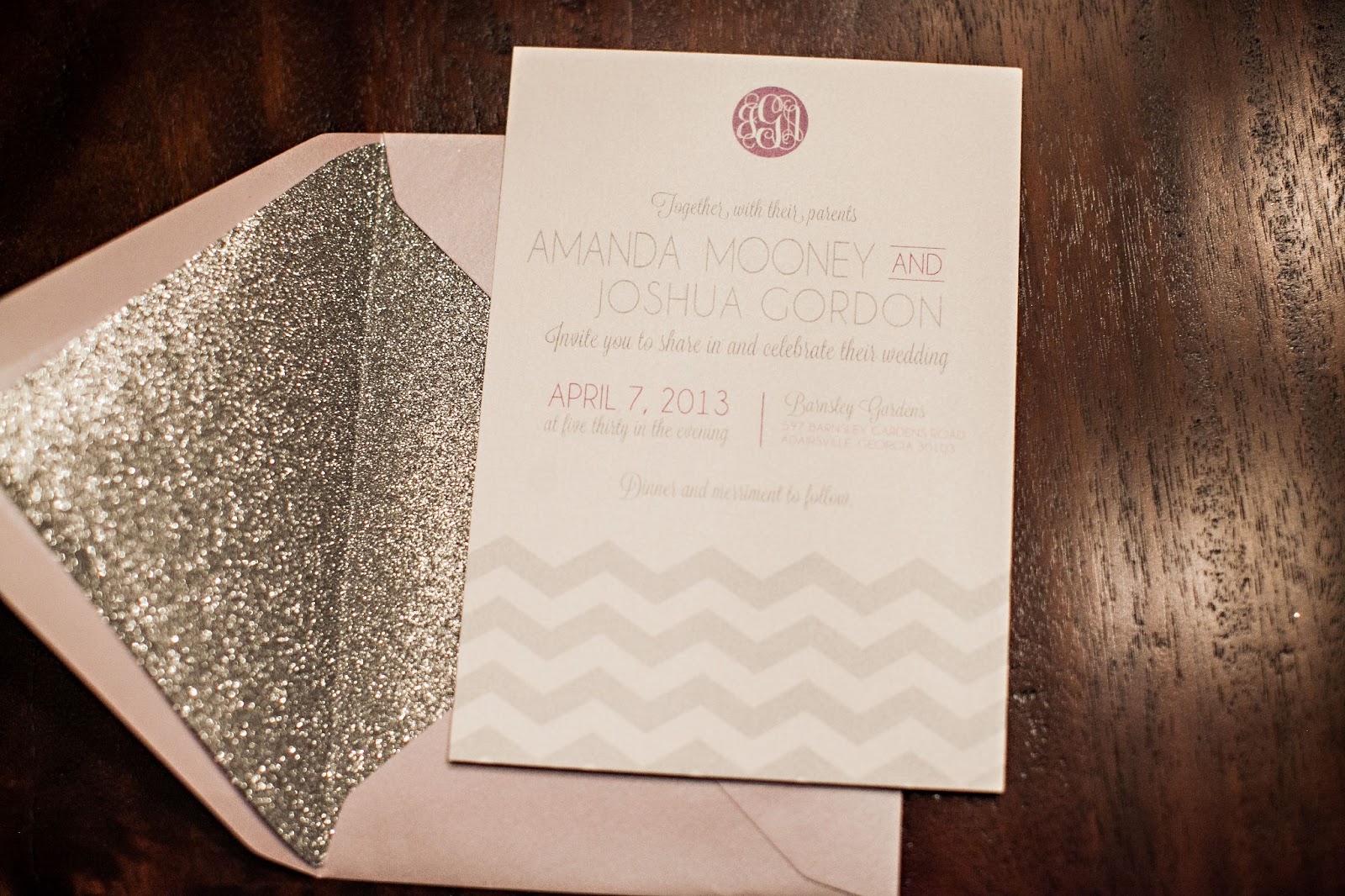 Southern Glam Wedding Invitations