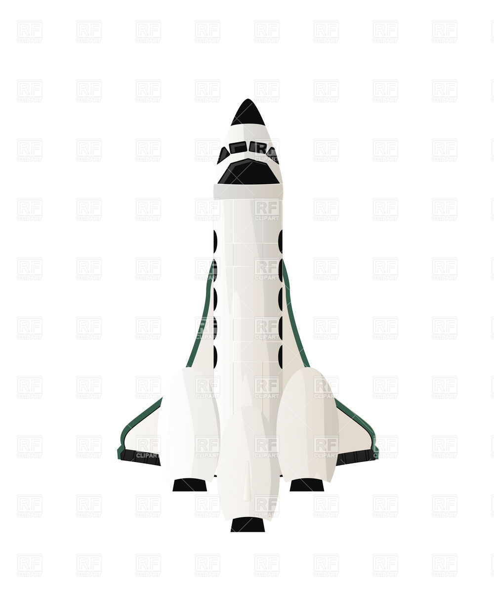 Space Shuttle Clip Art Vector