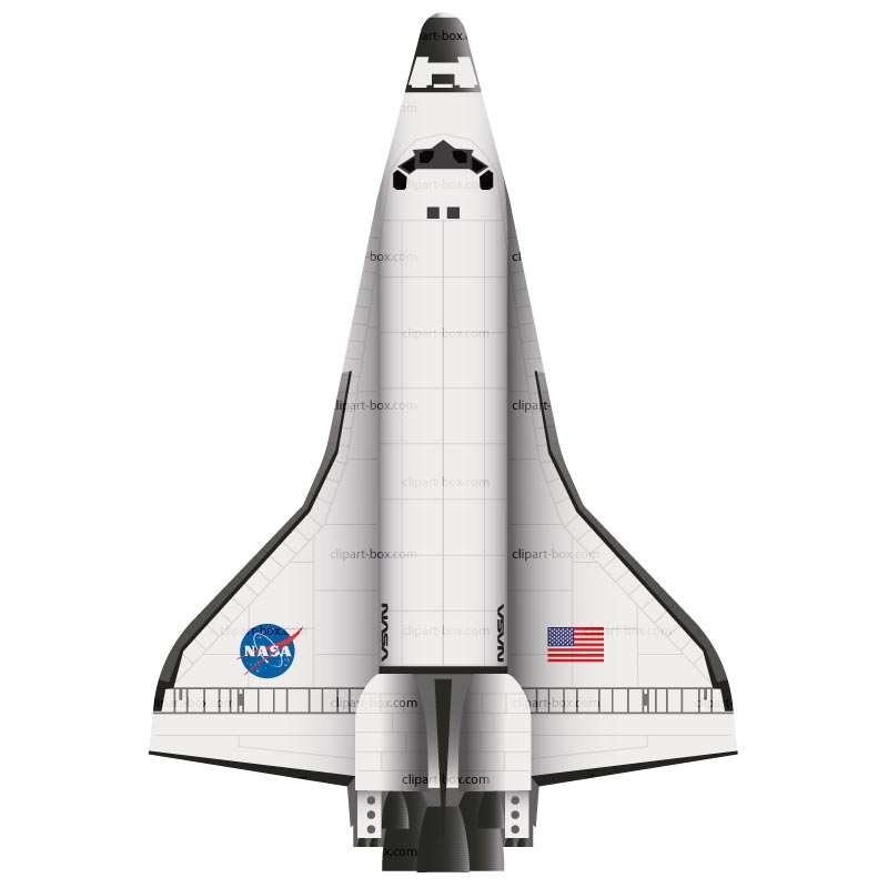 Space Shuttle Clip Art