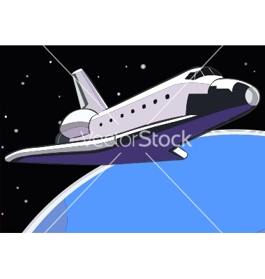 Space Shuttle Vector Art