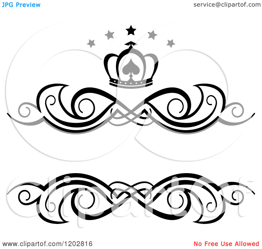 Star Swirl Clip Art Black and White