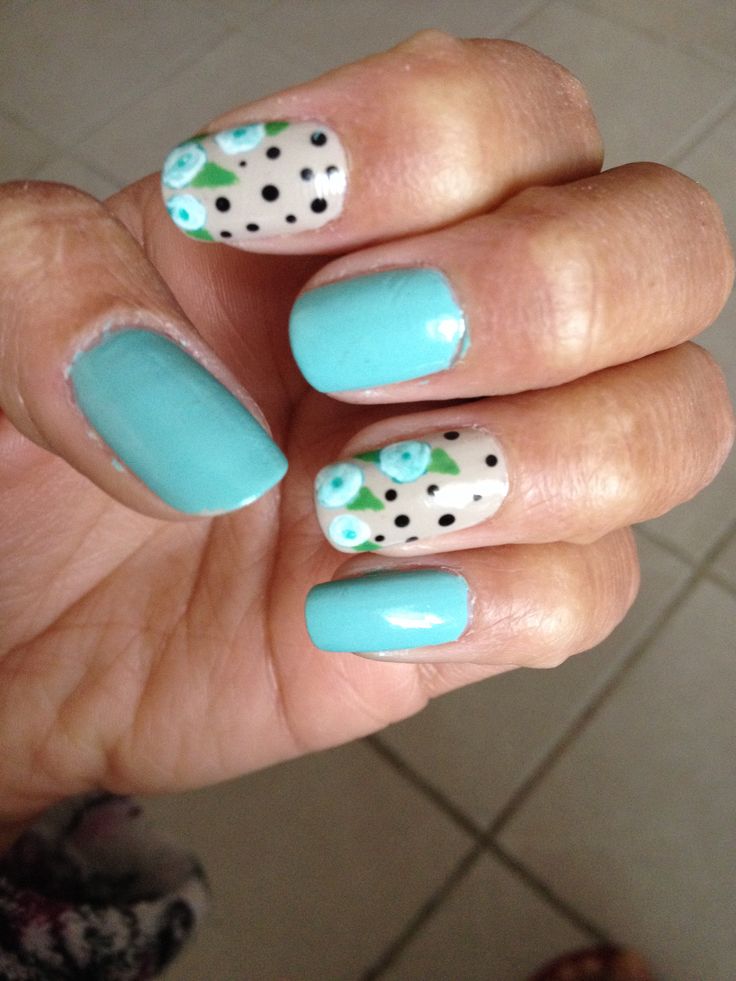 Teal Nail Designs