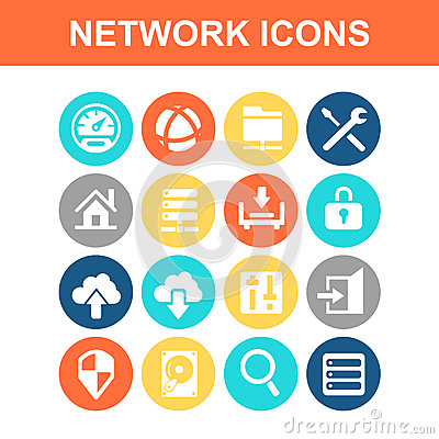 Technology Network Icon