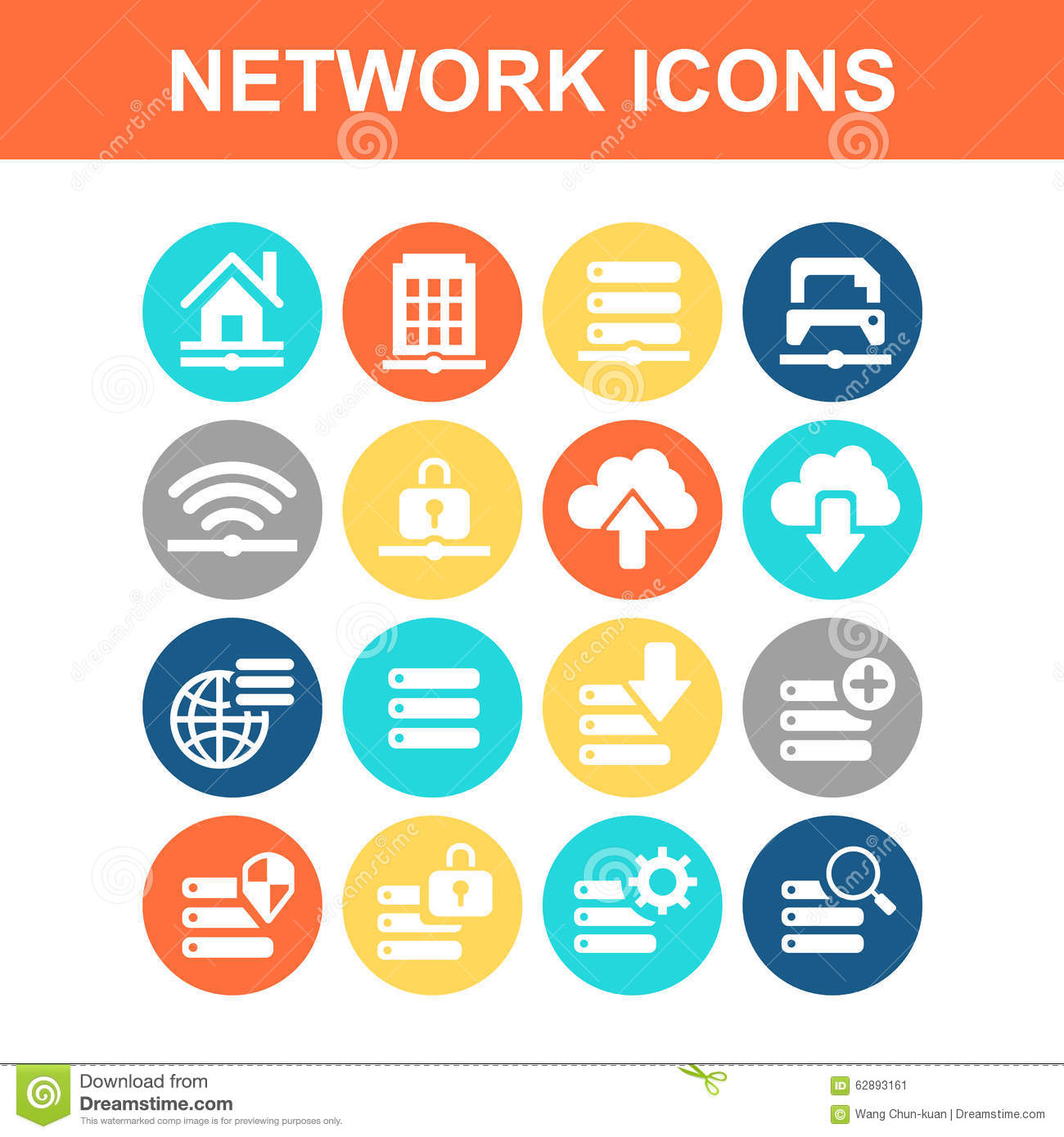 Technology Network Icon