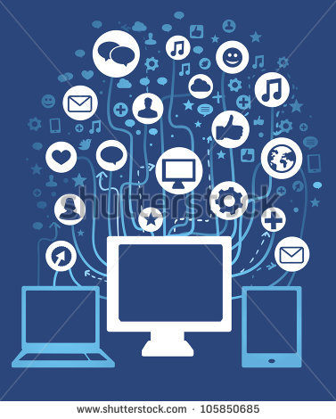 Technology Social Media Icons Technology Social Media Icons