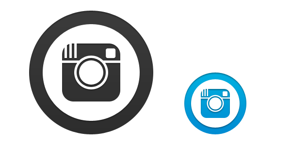 Transparent Instagram Icon Vector