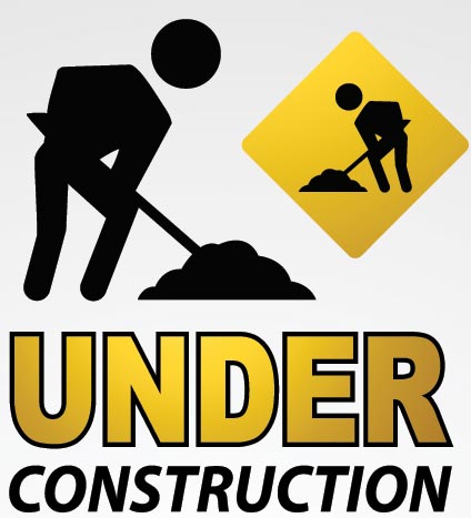 Under Construction Sign Vector