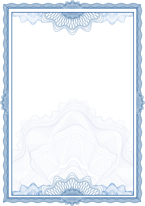 Vector Certificate Border Templates Vector Certificate Border Templates