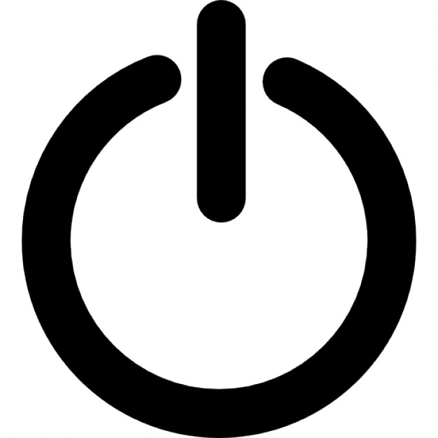 Vector Power Button Icon