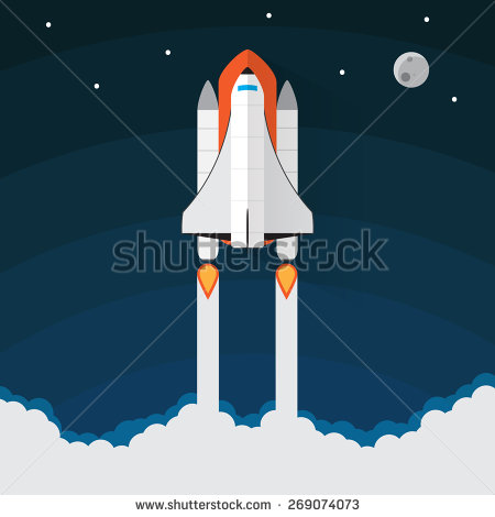 Vector Space Shuttle Launch