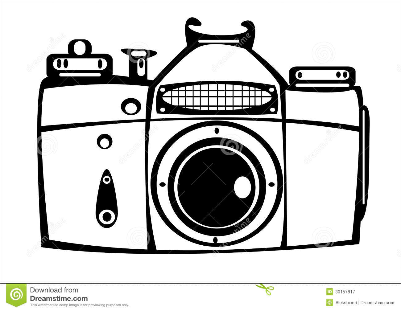 Vintage Film Camera Vector