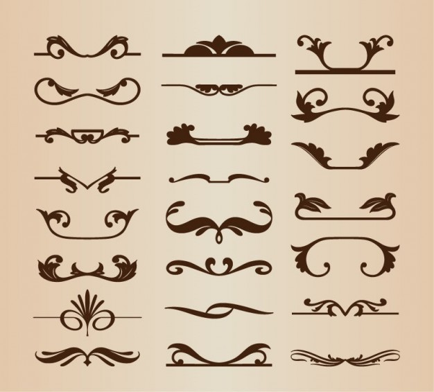 Vintage Vector Design Elements