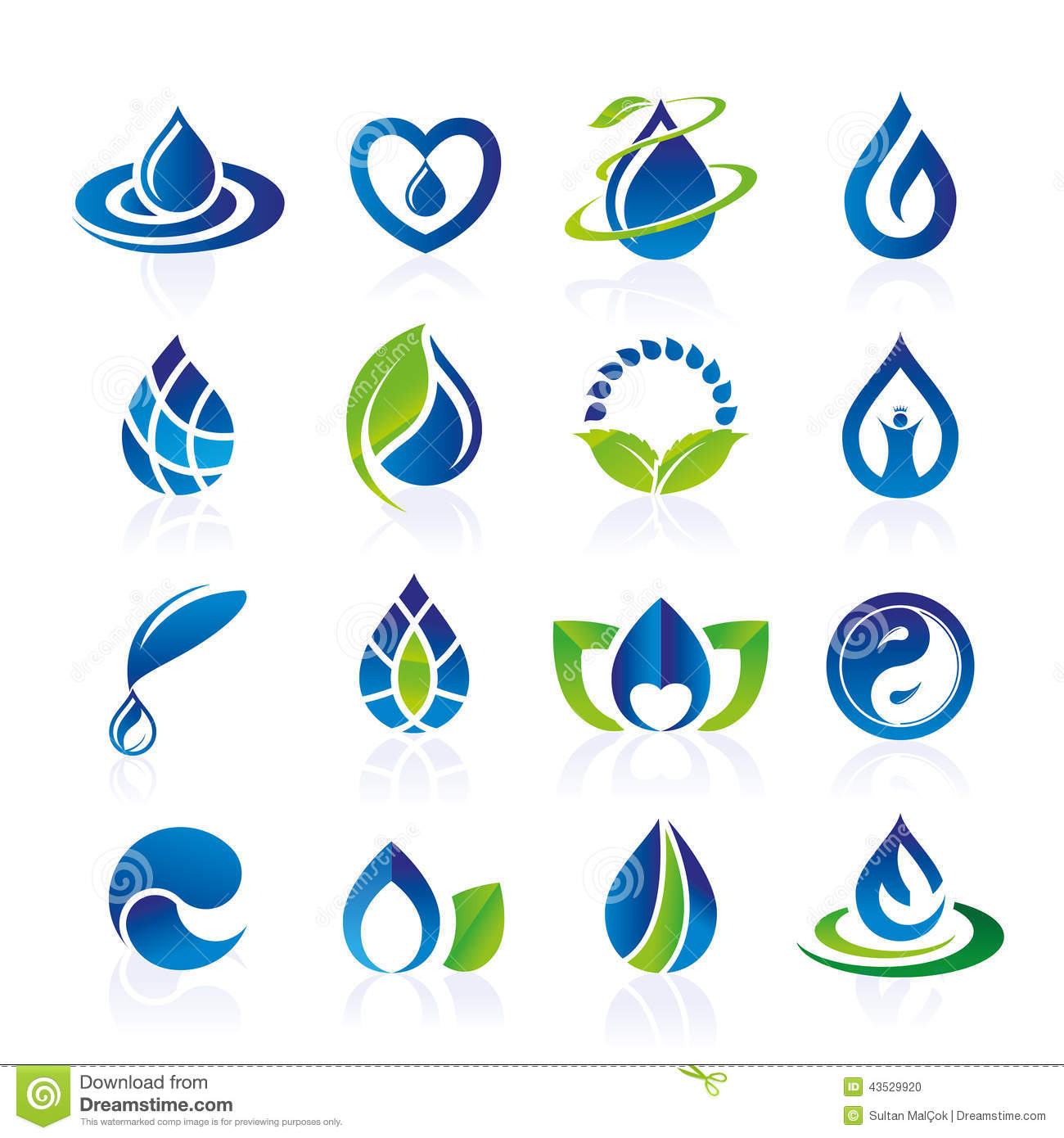 Water Icon Set