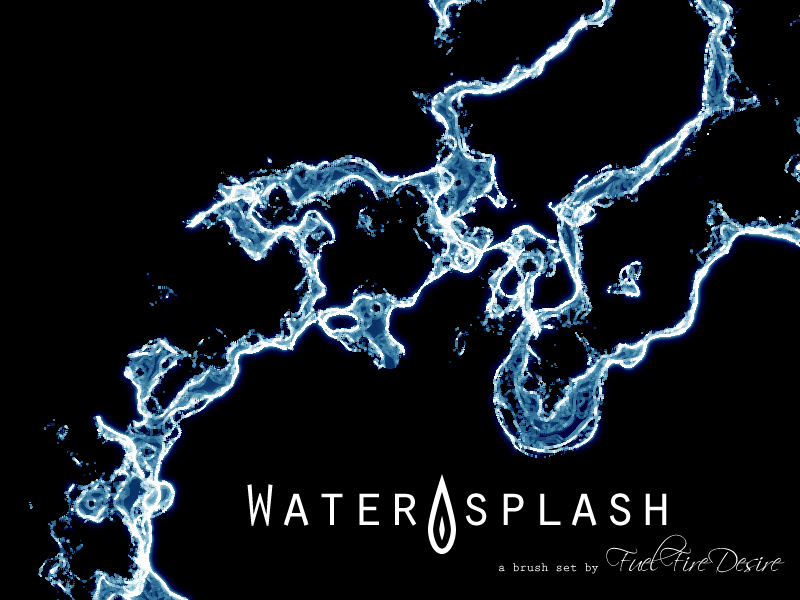 Water Splash Photoshop Brush