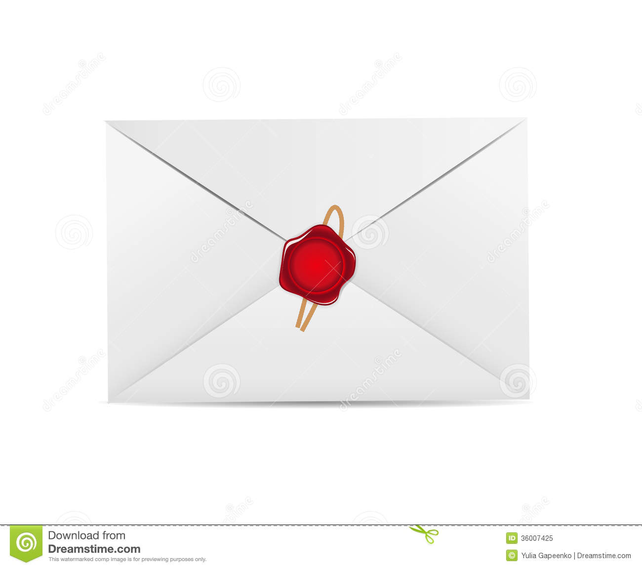 White Envelope Icon