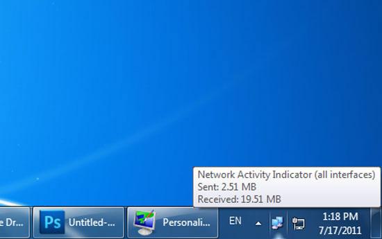 Windows 7 System Tray Network Icon