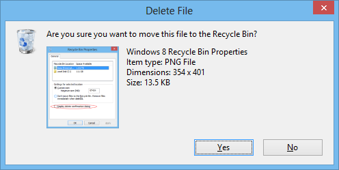 Windows 8 Delete Files