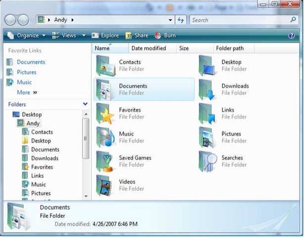 Windows Vista Folder Icons