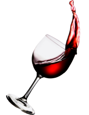 Wine Glass Spilling Wine Glass Spilling
