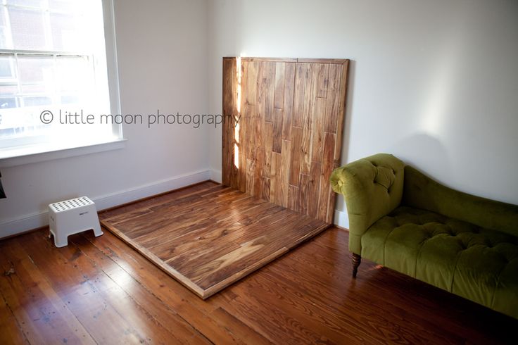 Wood Floor Photography Backdrop