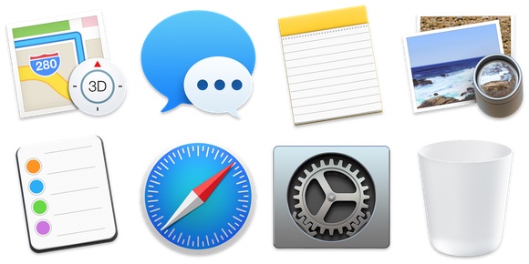 Yosemite Maps Icon OS X