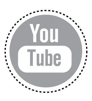 YouTube Grey Icon