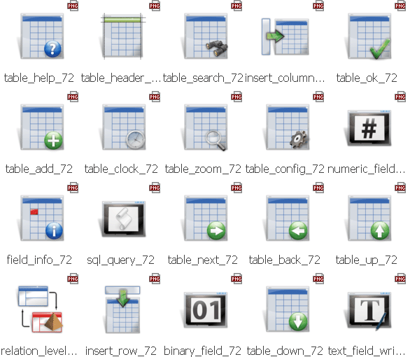 Access Database Icon Access Database Icon