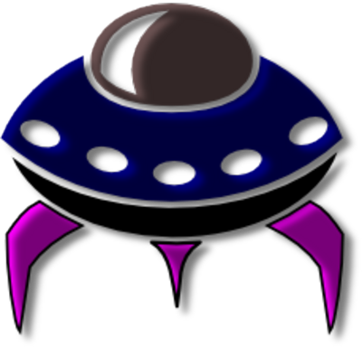 Alien Spaceship Icon