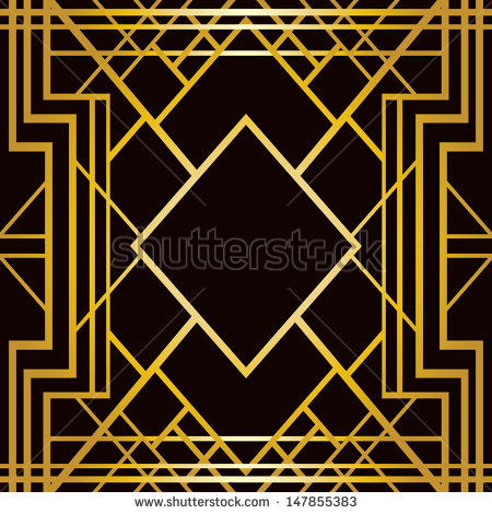 Art Deco Geometric Pattern