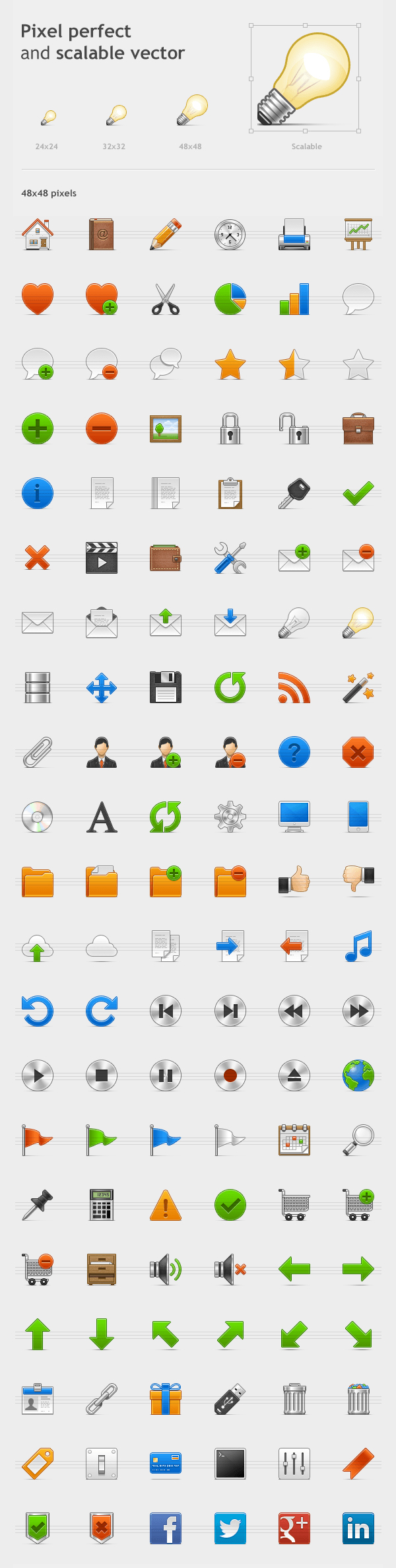 Basic Color Icons Basic Color Icons