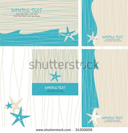 Beach Theme Wedding Invitations