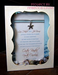 Beach Wedding Invitation Ideas