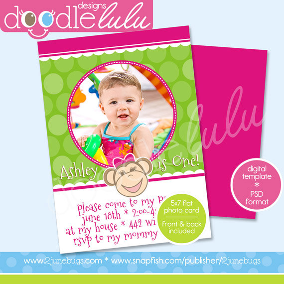 Birthday Card Invitation Templates