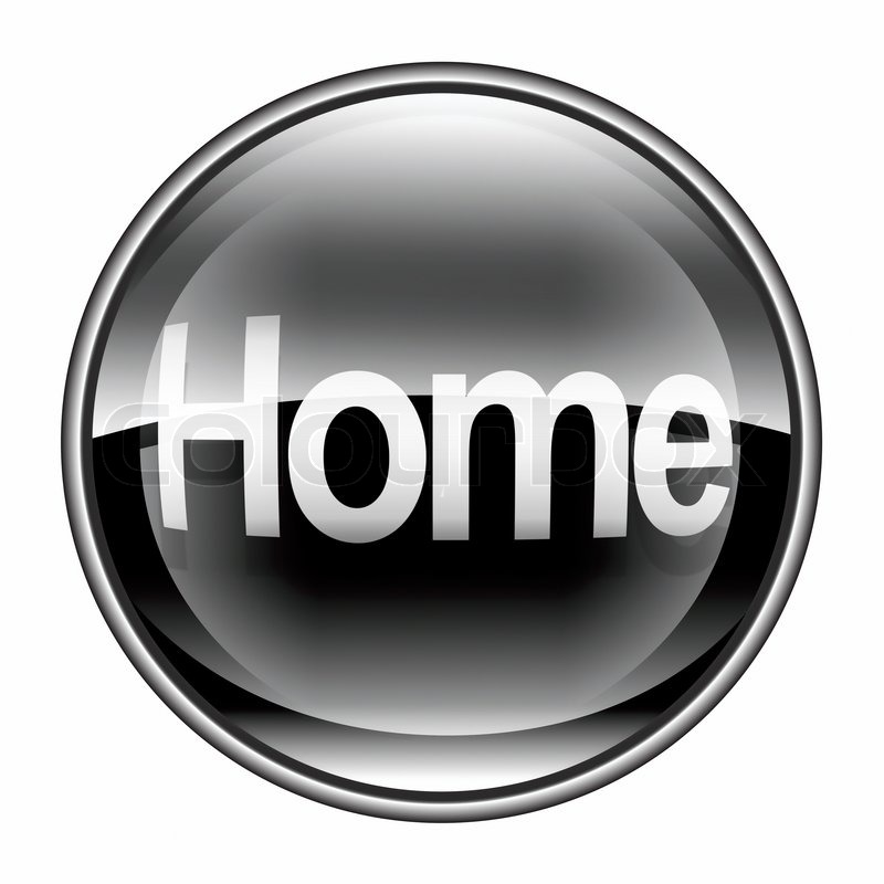 Black and White Home Icon