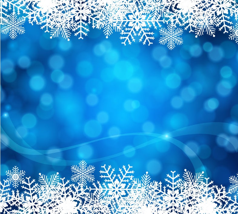 Blue Christmas Vector Art