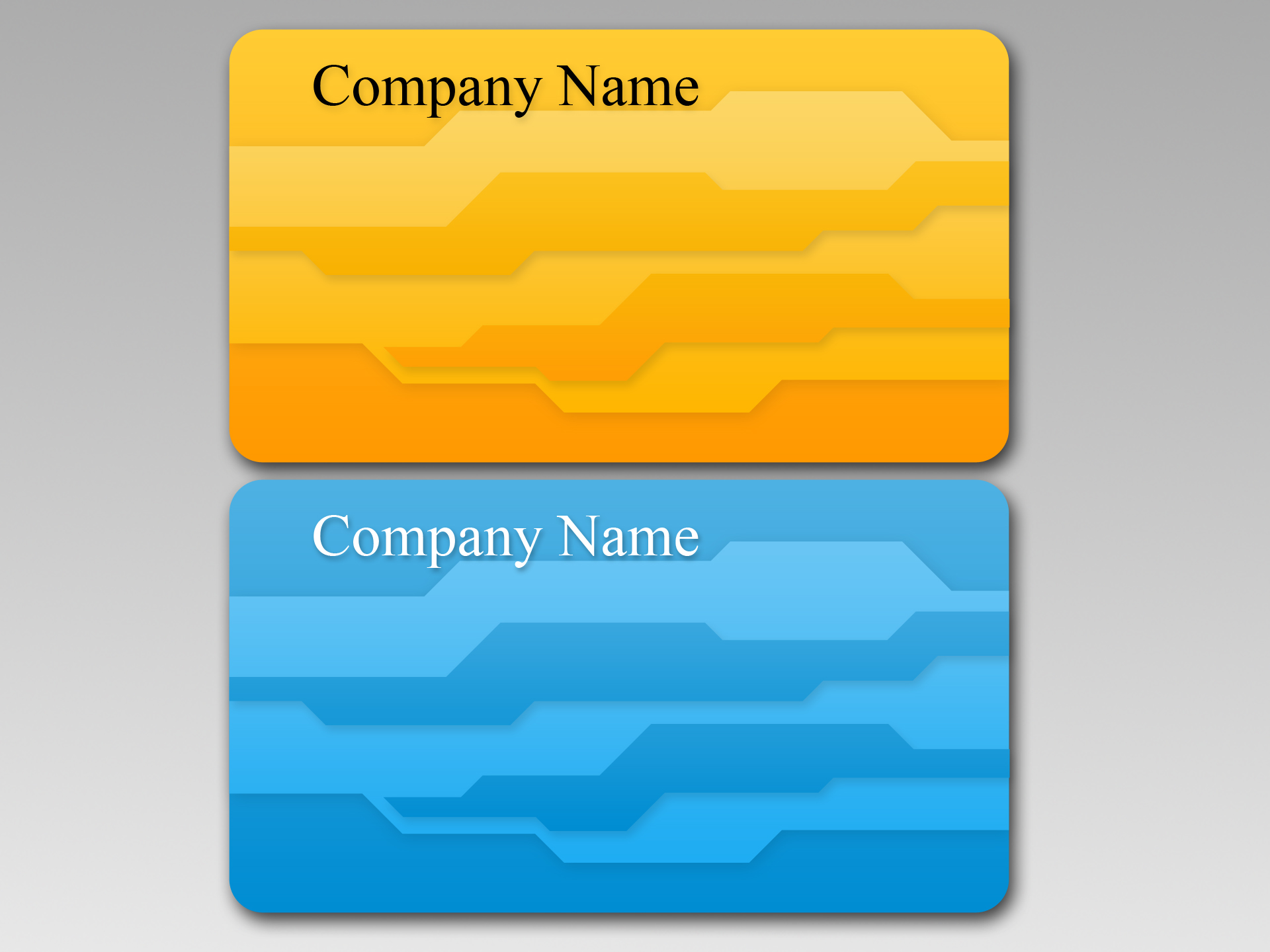Business Card Template Photoshop