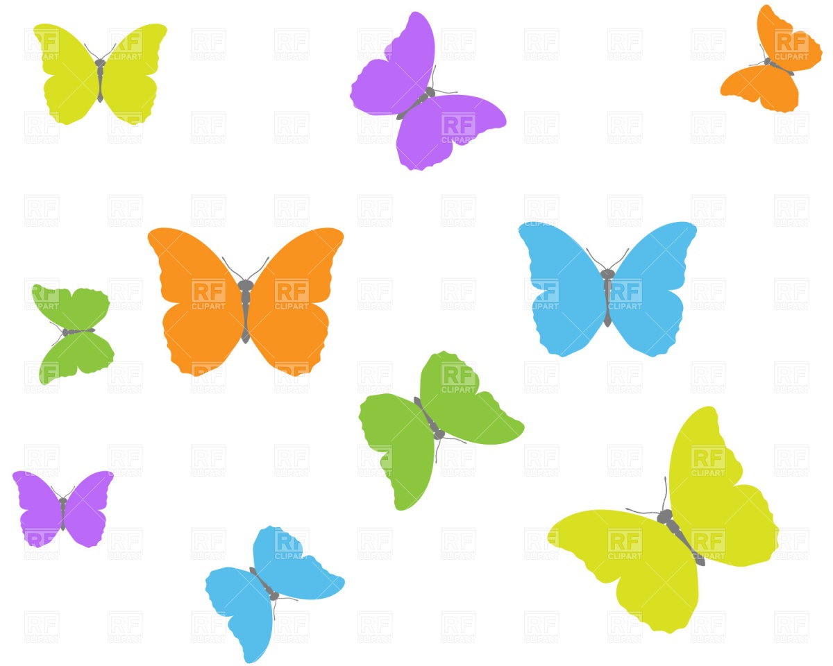 Butterflies Clip Art Free Download