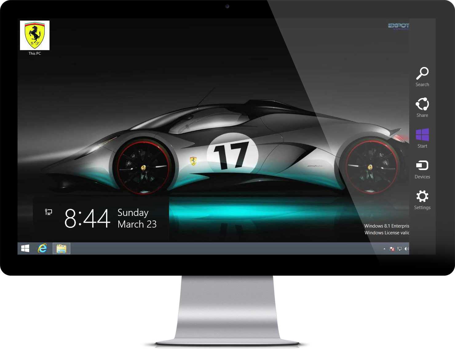 Car Desktop Themes Windows 7