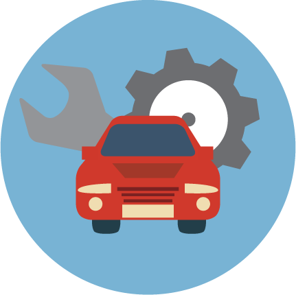 Car Repair Shop Icon