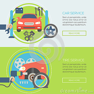 Car Service Banner Web
