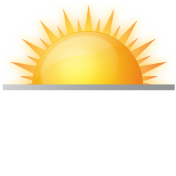 Cartoon Sunrise Icon